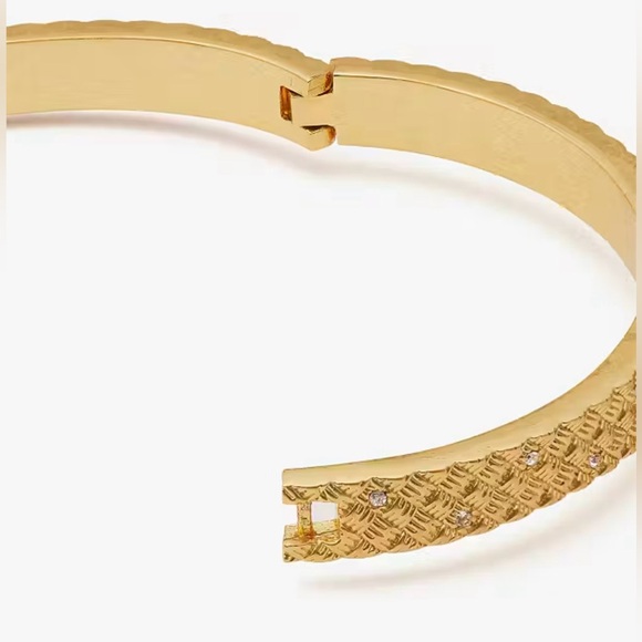 🎀 KATE SPADE Wrapped In A BOW Hinged Bangle NEW - Picture 7 of 8